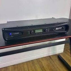 Crown Dual Channel Power Amplifier, Black, 350-Watts (XLS1002)