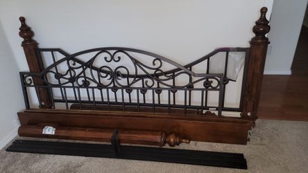 Queen bed frame