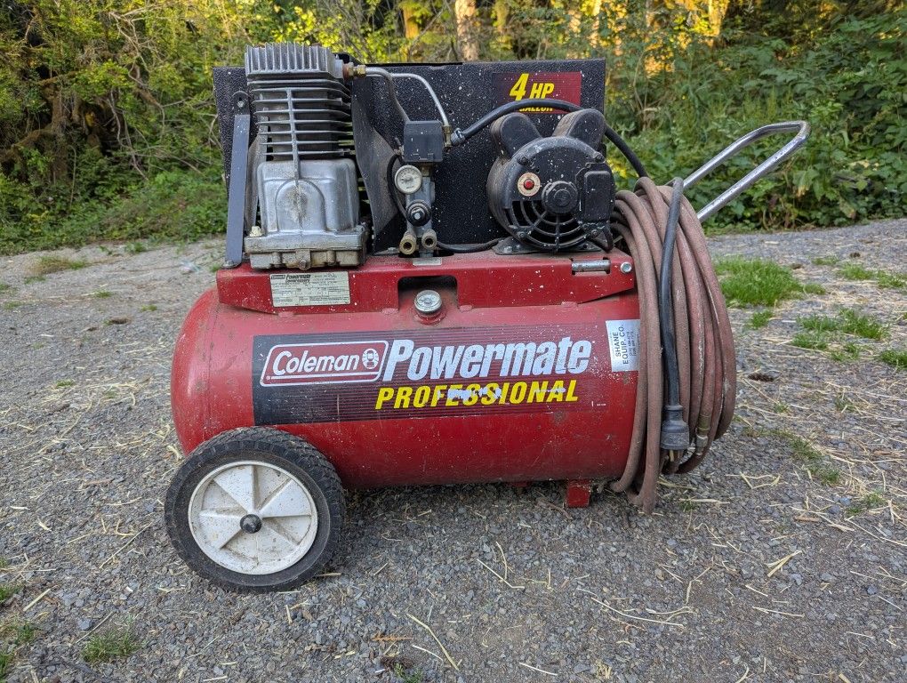 20gal 135psi - Coleman Powermate Professional Electric Air Compressor