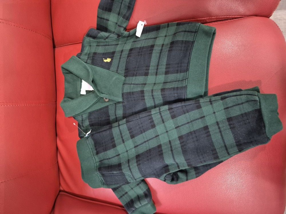 Rough luren polo sweatsuit Size 12 Month
