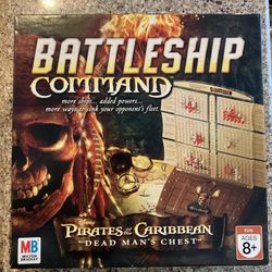 2006 Pirates of the Caribbean Battleship Command Game by Milton Bradley Complete