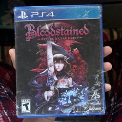 Bloodstained Ritual Of The Night Ps4 Game Preowned not free