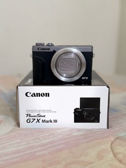 Canon PowerShot G7 X Mark III Camera - New Silver