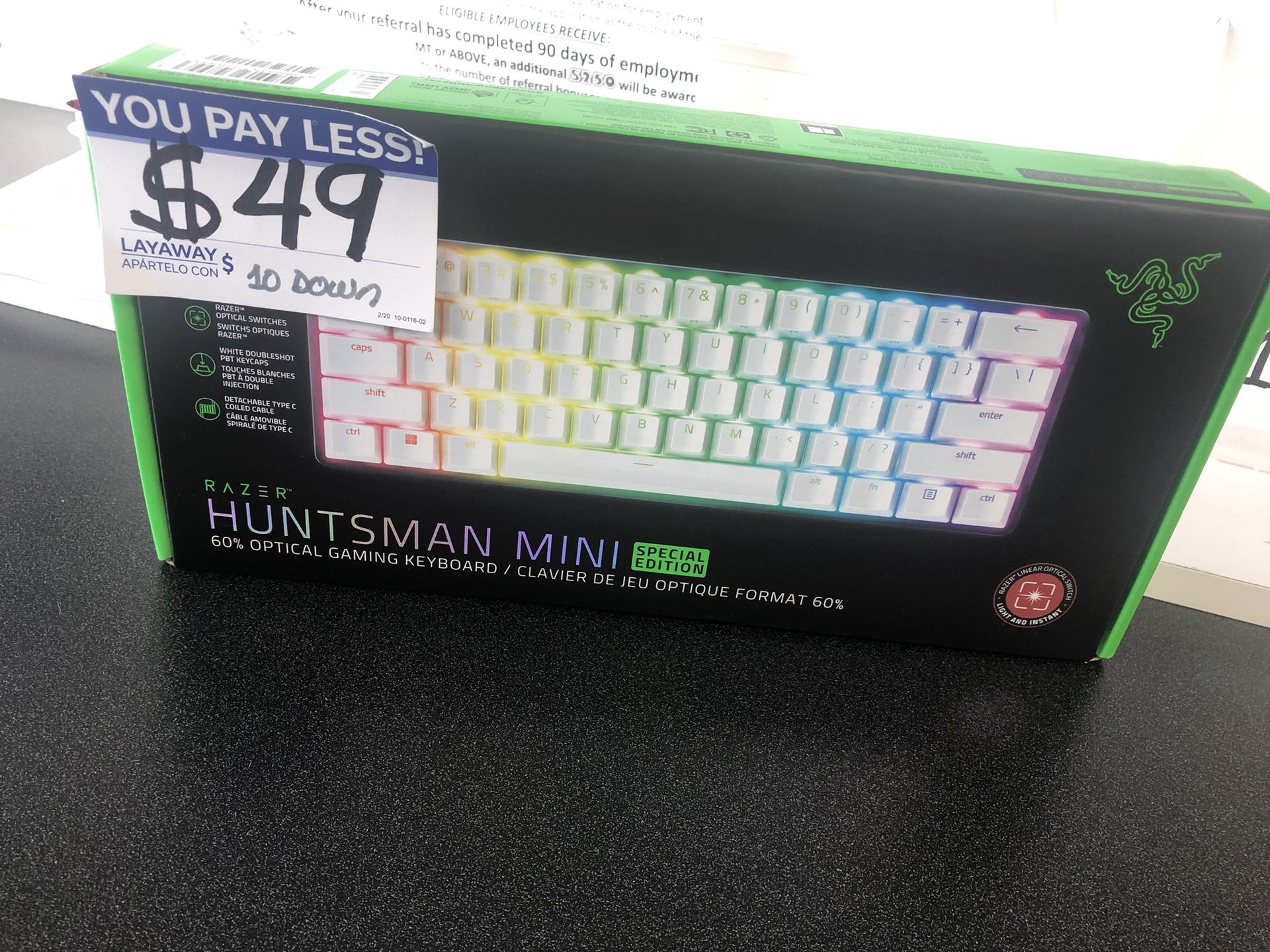 Razer Huntsman Mini Gaming Keyboard 