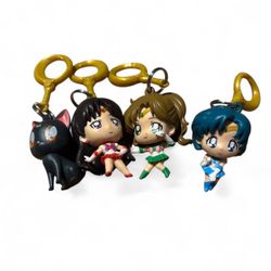 Sailor Moon Keychains Figures 