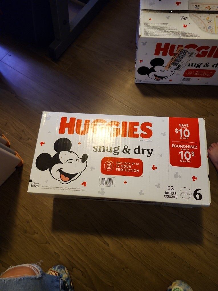 Huggies Snug And Dry Size 6