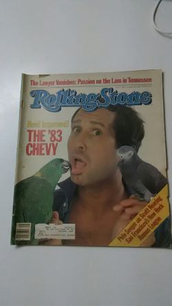 Chevy Chase on Rolling Stone cover October 13th 1983