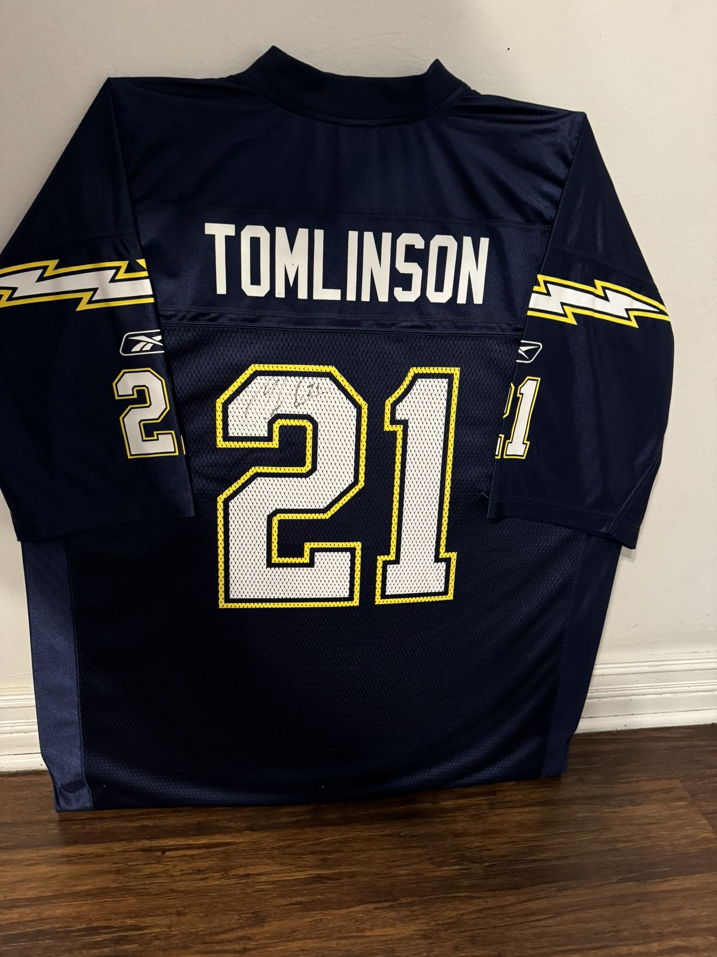 LaDainian Tomlinson Signed Throwback Jersey