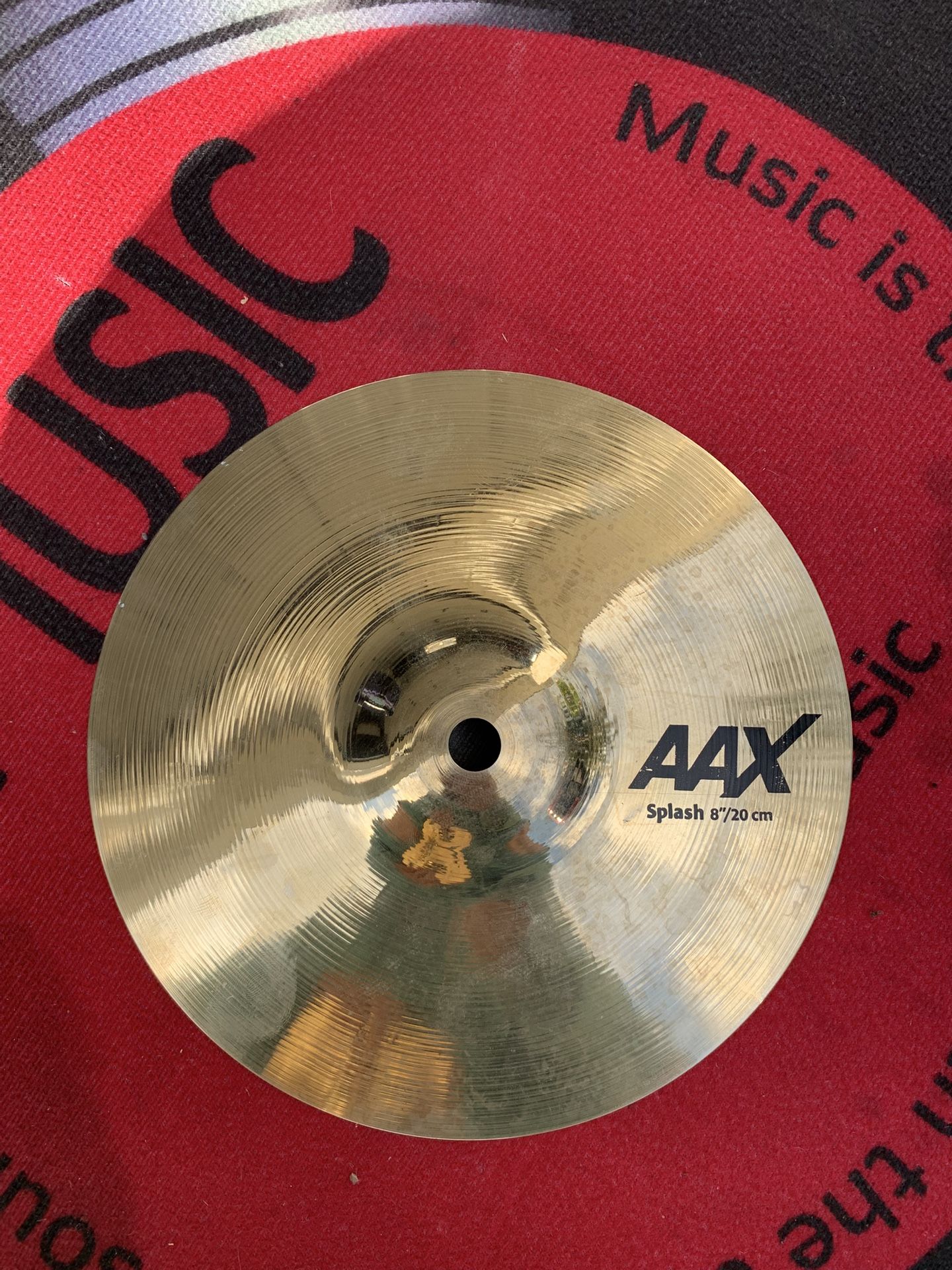 Sabin AAX Series 8” Splash Drum Cymbal BRAND NEW Retails for $169