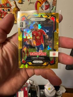 2026 Panini monopoly prizm fifa World Cup soccer Lamine Yamal
