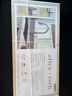 Allen & Roth Townley Pull-Down Kitchen Faucet