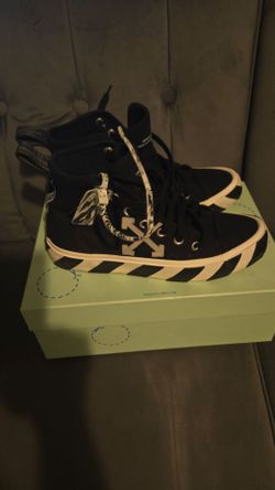 Off white high top Gym shoes