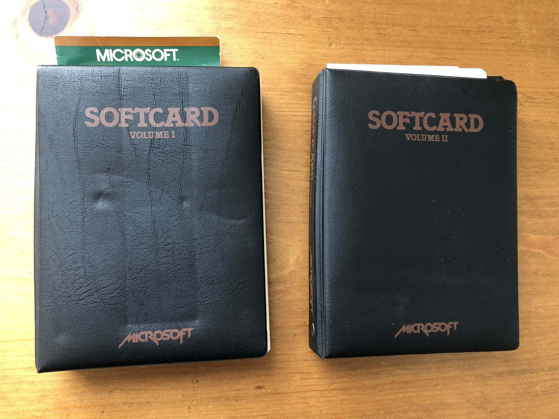 Rare- Apple II series Microsoft SOFTCARD Diskettes plus Manuals