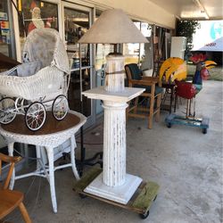 Floor Lamp From Old Collum