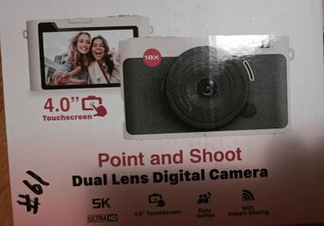 Vivitar 5K digital camera  touchscreen