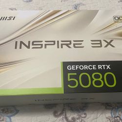MSI Inspire 3x 5080 NVIDIA GeForce RTX