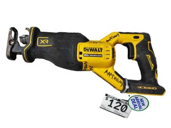 Dewalt Dcs382 Yellow Cordless Reciprocating Saw