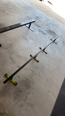 8 foot round skate rail