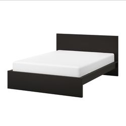 California King Novaform Foam Mattress + IKEA Bed Frame 