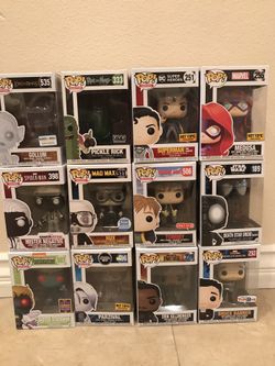 Funko Pop $120 for All 12 Funko pops