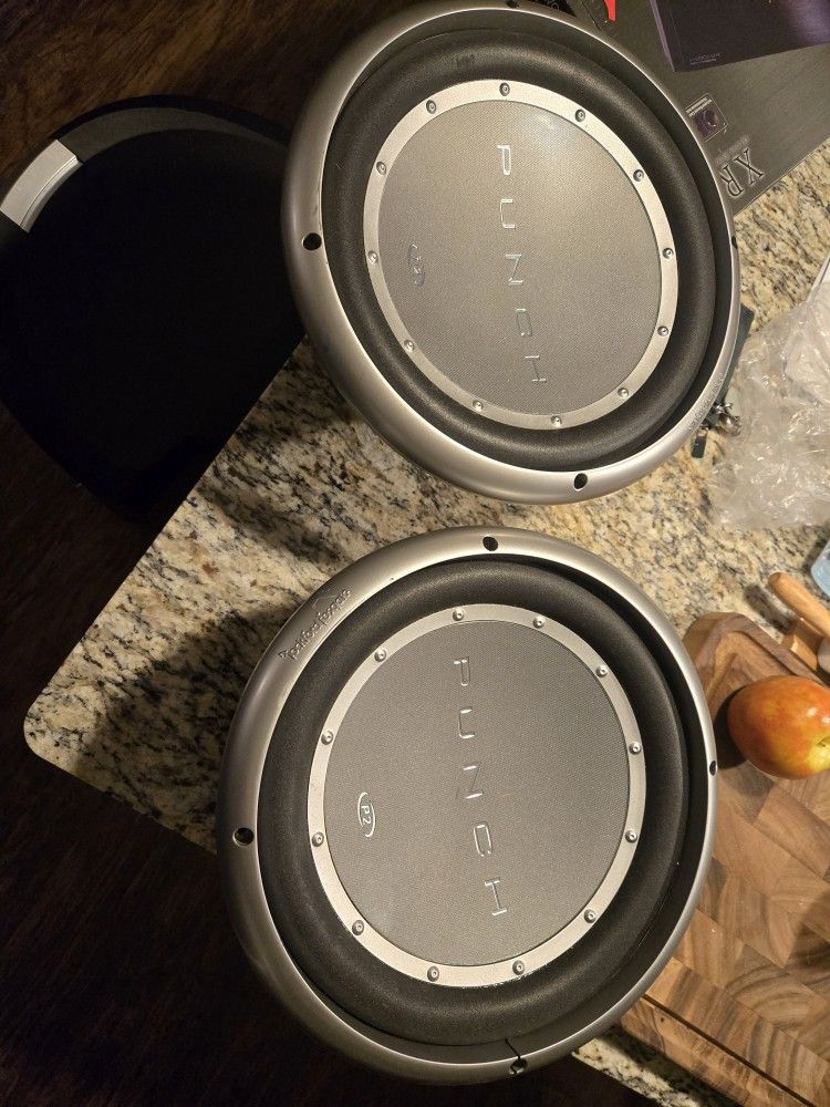 Subwoofers And Amp