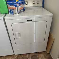 GE Washer and MAYTAG Dryer