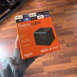 Amazon Fire TV Cube 2nd Gen 4K UHD Streaming Media Player with Alexa Voice Remote NEW