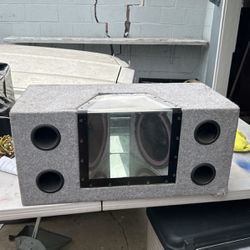10in Box Subwoofer