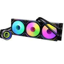 Lian Li Galahad II Trinity SL-INF 3x120mm RGB AiO Liquid CPU Cooler - Black