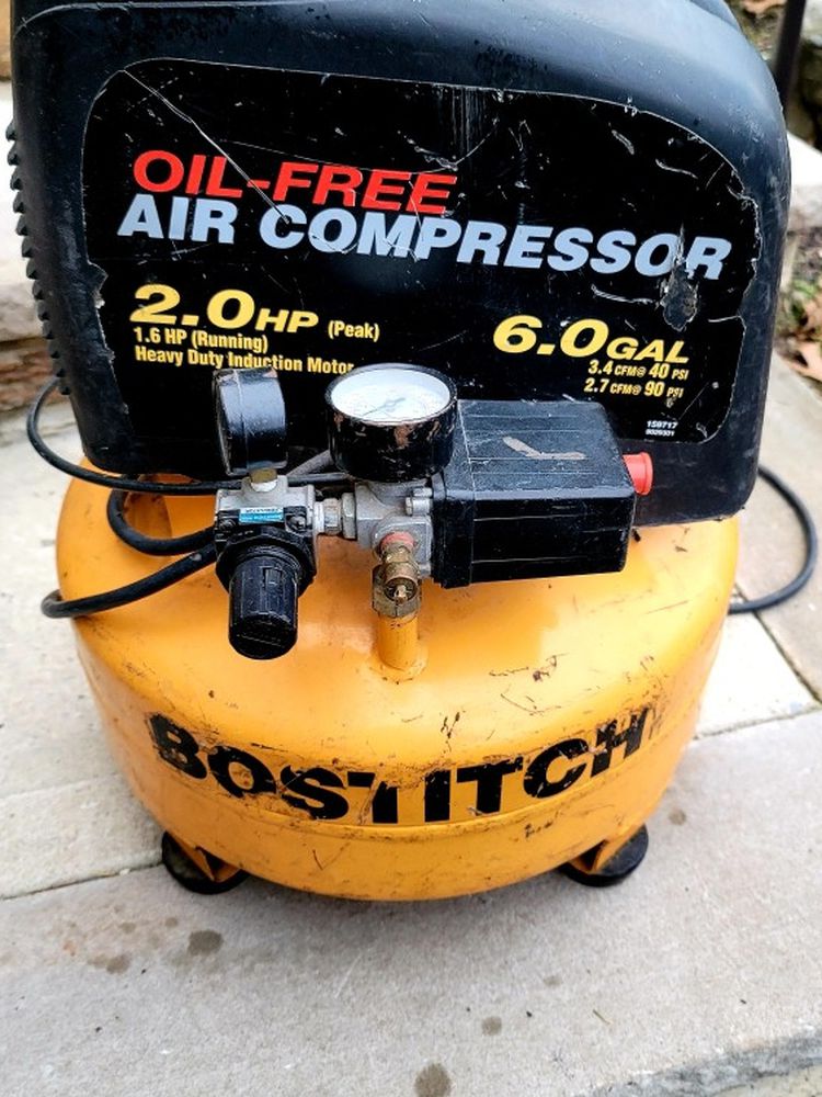 Bostitch 2 HP 6 Gallon Air Compressor