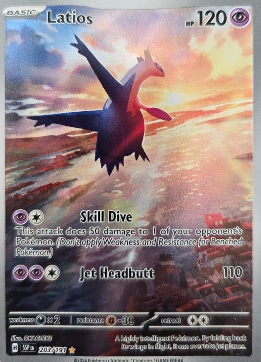 Latios Pokemon Card