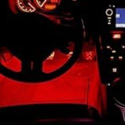 Acellories Vehicle LED Red Strip Lights CLS-300-R 24” 60 cm Water Proof