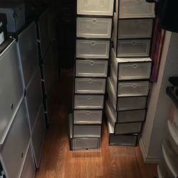 Plastic Shoe Boxes 