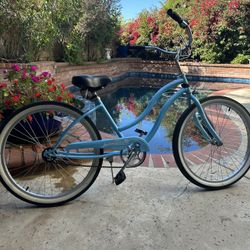 Woman’s Micargi Beach cruiser
