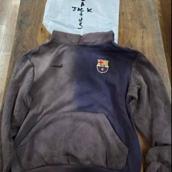 Nike FCB x cactus jack split dye crest hoodie