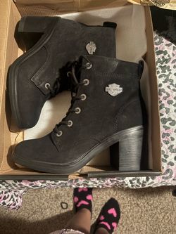 Woman Harley boots