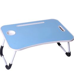 Folding Table On Bed,Bed Desk for Laptop,Foldable Tray Table,Portable Laptop Stand Foldable Desk,Reading Holder for Couch Sofa Floor Kids, 23.6x15.7x1