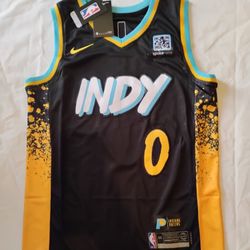 Indiana Pacers Haliburton Jerseys 