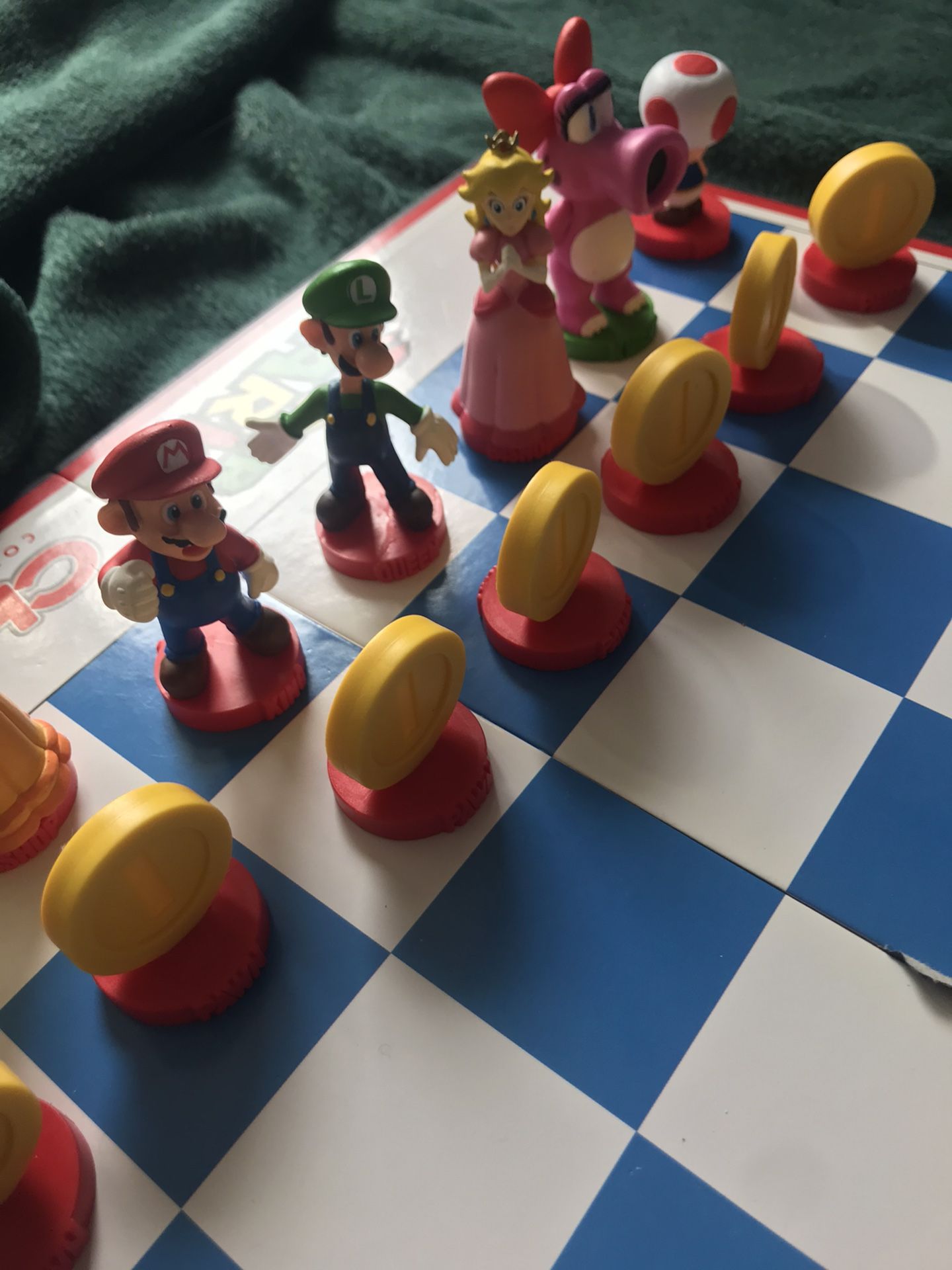 Super Mario chess set (one of my favourite)