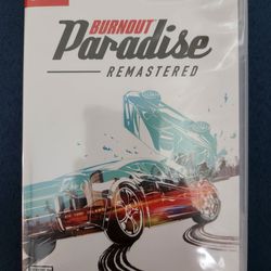 Burnout Paradise Remastered Game For Nintendo Switch (Brand New)