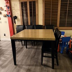 Dining Room Table and Chairs