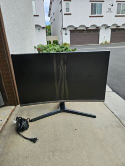 Samsung Curved Monitor with Stand