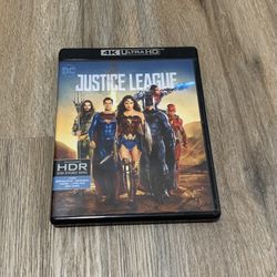 Justice League 4K UHD Bluray 