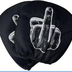 2Pack Headrest Covers Seat Cover Accessories Soft Car Headrest Protector Universal Fit to All Car/Truck Models Headrest