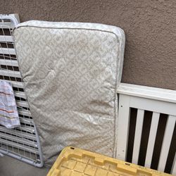Crib And Mattress J