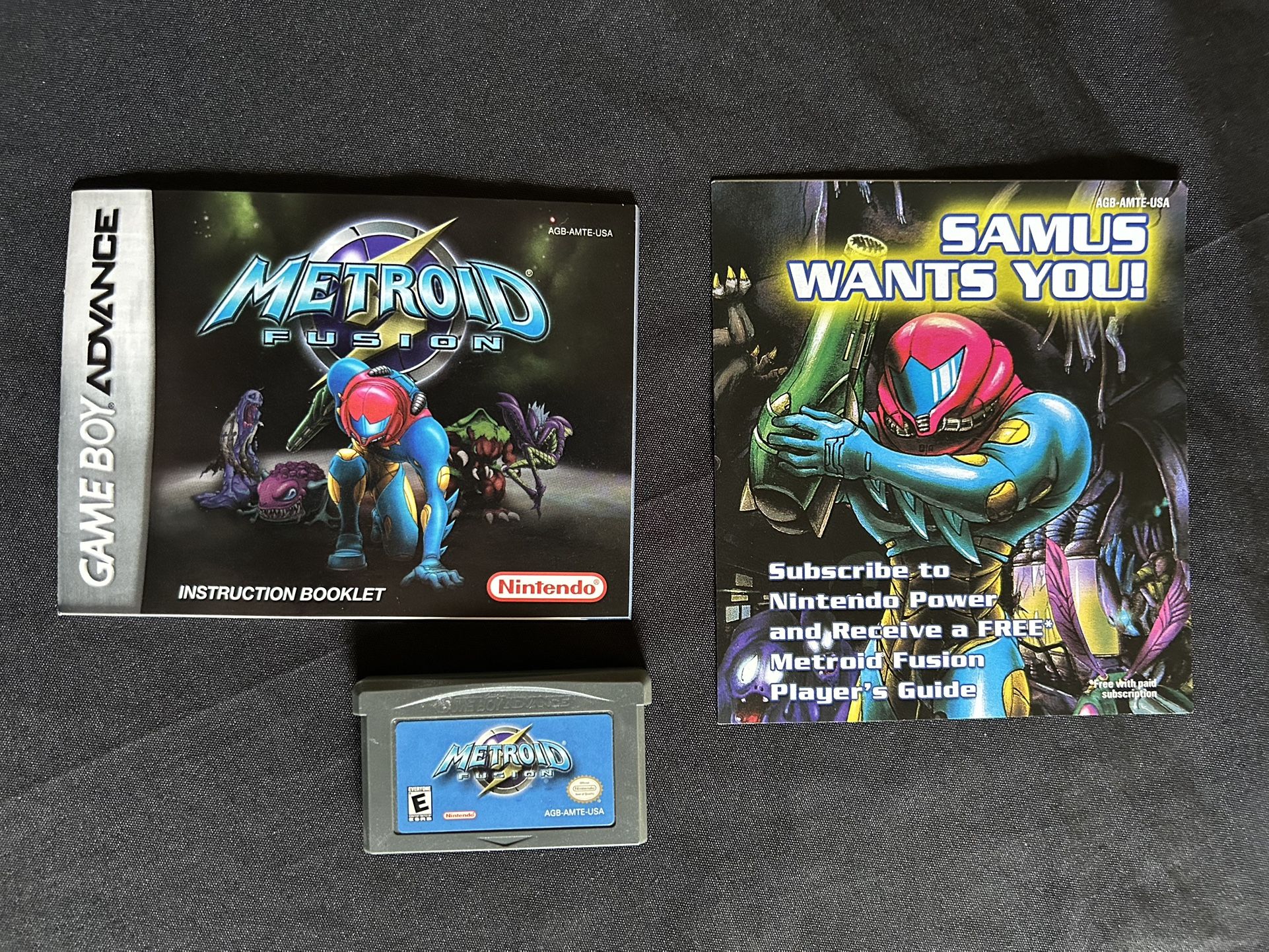 Gameboy Advance Metroid Fusion