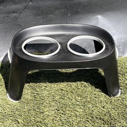 Raised Pet Food And Water Bowl Holder