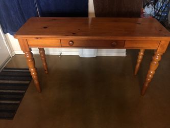 Wood desk
