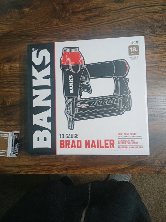 Banks 18 Gauge Brad Nailer
