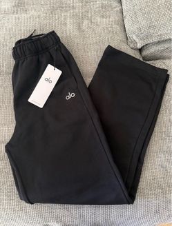 Black alo sweats men small